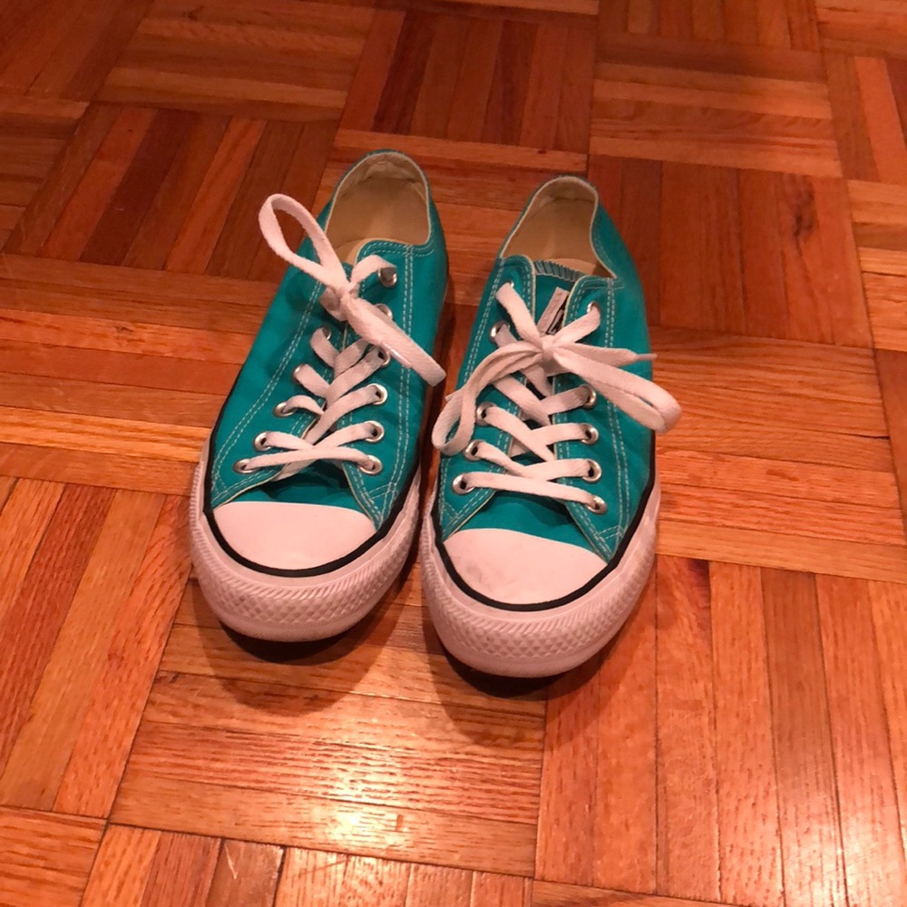Turquoise Converse